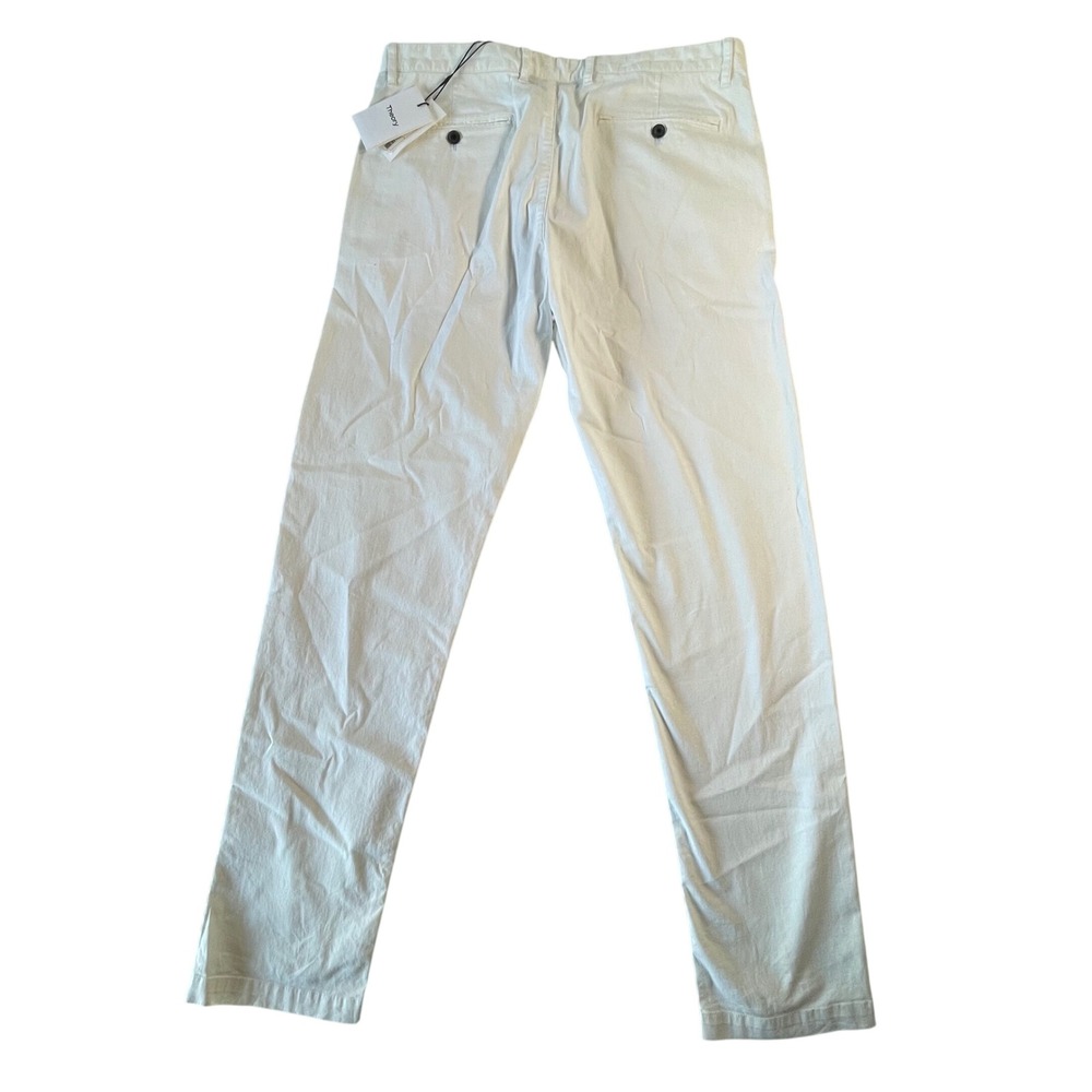 Theory Zaine Pants Slim Fit Chino Trousers White Womens Size 33 NEW
NWT - Picture 11 of 14